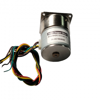 geared stepper motor with gear ratio of 30 Diameter 42mm 7.5 °  