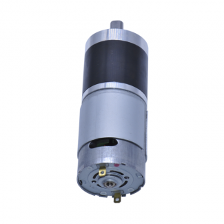 gear brushed motor with 12v 24v rated voltage 