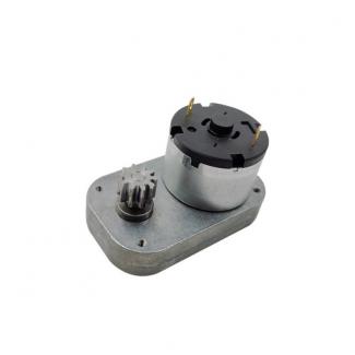 Brush DC motor with Metal gear 6W and flat structure geared dc motor
