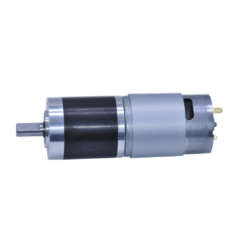  planetary gear dc brush motor D775 34W with simple structure and stable performance